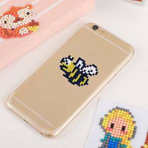5pcs-Animal-Diamond Painting Autocollants