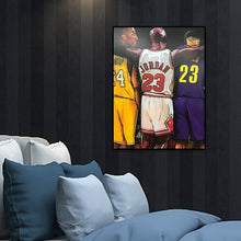 Charger l&#39;image dans la galerie, Joueur de basket-ball - diamant rond complet - 30x40cm
