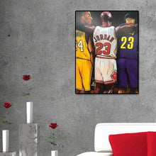 Charger l&#39;image dans la galerie, Joueur de basket-ball - diamant rond complet - 30x40cm
