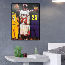 Charger l&#39;image dans la galerie, Joueur de basket-ball - diamant rond complet - 30x40cm
