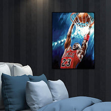 Charger l&#39;image dans la galerie, Joueur de basket-ball - diamant rond complet - 30x40cm

