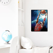 Charger l&#39;image dans la galerie, Joueur de basket-ball - diamant rond complet - 30x40cm
