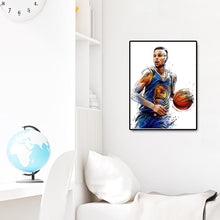 Charger l&#39;image dans la galerie, Joueur de basket-ball - diamant rond complet - 30x40cm
