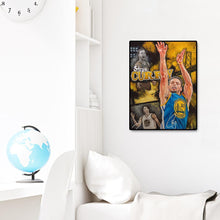 Charger l&#39;image dans la galerie, Joueur de basket-ball - diamant rond complet - 30x40cm
