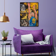 Charger l&#39;image dans la galerie, Joueur de basket-ball - diamant rond complet - 30x40cm
