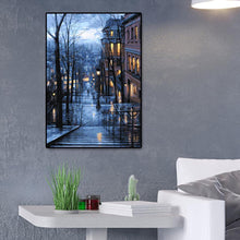 Charger l&#39;image dans la galerie, Rue - diamant rond complet - 30x40cm
