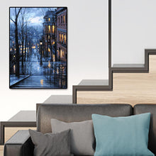 Charger l&#39;image dans la galerie, Rue - diamant rond complet - 30x40cm
