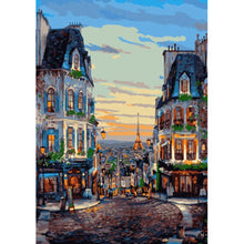 Charger l&#39;image dans la galerie, Rue - diamant rond complet - 30x40cm
