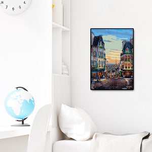 Rue - diamant rond complet - 30x40cm