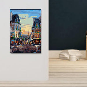 Rue - diamant rond complet - 30x40cm