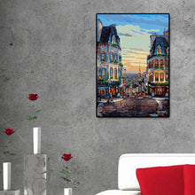 Charger l&#39;image dans la galerie, Rue - diamant rond complet - 30x40cm
