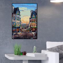 Charger l&#39;image dans la galerie, Rue - diamant rond complet - 30x40cm
