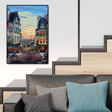 Charger l&#39;image dans la galerie, Rue - diamant rond complet - 30x40cm
