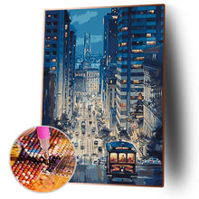 Charger l'image dans la galerie, Rue - diamant rond complet - 30x40cm
