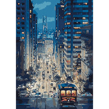 Charger l'image dans la galerie, Rue - diamant rond complet - 30x40cm

