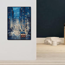 Charger l'image dans la galerie, Rue - diamant rond complet - 30x40cm
