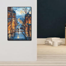 Charger l&#39;image dans la galerie, Rue - diamant rond complet - 30x40cm
