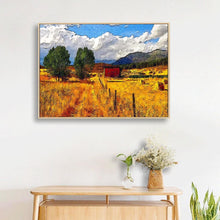 Charger l&#39;image dans la galerie, Paysage - diamant rond complet - 40x30cm
