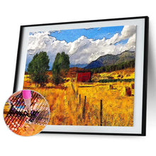 Charger l&#39;image dans la galerie, Paysage - diamant rond complet - 40x30cm
