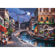 Charger l&#39;image dans la galerie, Paysage - diamant rond complet - 40x30cm
