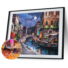 Charger l&#39;image dans la galerie, Paysage - diamant rond complet - 40x30cm
