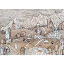 Charger l&#39;image dans la galerie, Paysage - diamant rond complet - 40x30cm
