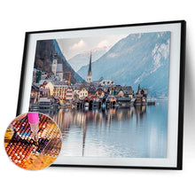 Charger l&#39;image dans la galerie, Paysage - diamant rond complet - 40x30cm

