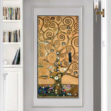 Charger l&#39;image dans la galerie, Arbre - diamant rond complet - 45x85cm
