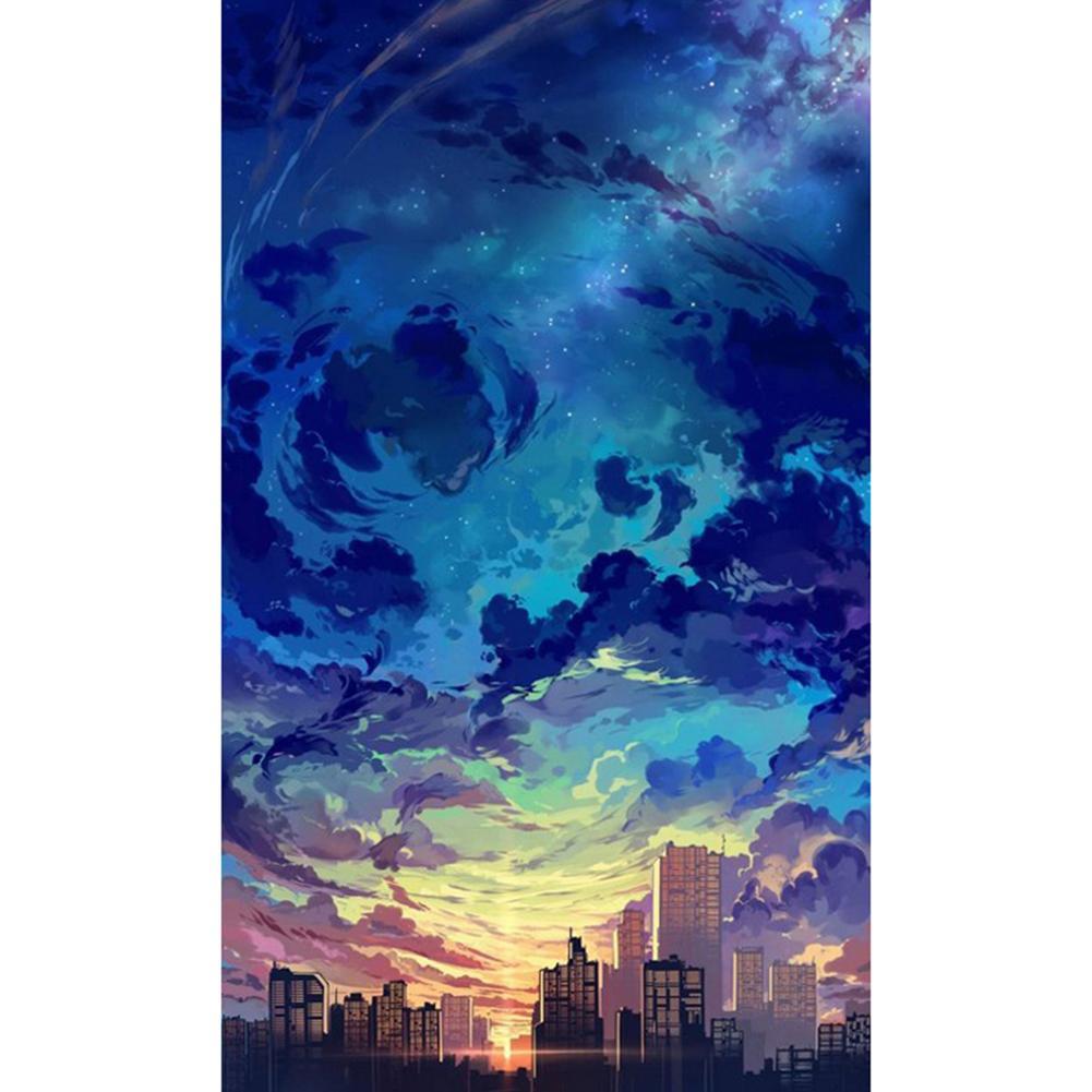 Ciel - diamant rond complet - 45x85cm