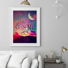 Charger l&#39;image dans la galerie, Kiss me - diamant rond complet - 30x40cm
