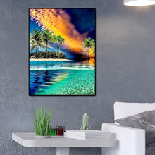 Charger l&#39;image dans la galerie, Paysage - diamant rond complet - 30x40cm
