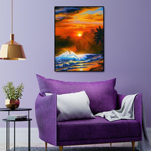 Charger l&#39;image dans la galerie, Paysage - diamant rond complet - 30x40cm
