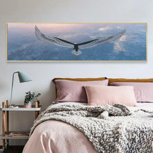 Charger l&#39;image dans la galerie, Aigle - diamant rond complet - 80x30cm

