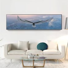Charger l&#39;image dans la galerie, Aigle - diamant rond complet - 80x30cm
