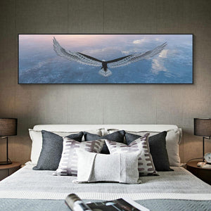 Aigle - diamant rond complet - 80x30cm