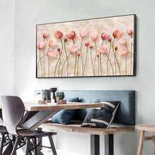 Charger l&#39;image dans la galerie, Fleurs de - diamant rond complet - 100x50cm
