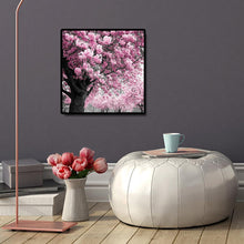 Charger l&#39;image dans la galerie, Cerisier - diamant rond complet - 30x30cm
