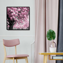 Charger l&#39;image dans la galerie, Cerisier - diamant rond complet - 30x30cm
