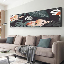Charger l&#39;image dans la galerie, Poisson - diamant rond complet - 80x30cm
