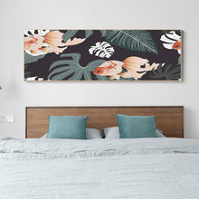 Charger l&#39;image dans la galerie, Poisson - diamant rond complet - 80x30cm

