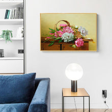 Charger l&#39;image dans la galerie, Chambre de fleurs - diamant rond complet - 40x30cm
