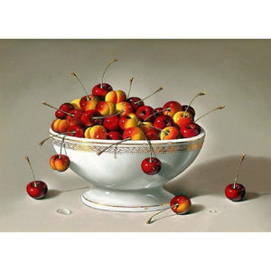 Nature morte livig chambre - diamant rond complet - 40x30cm