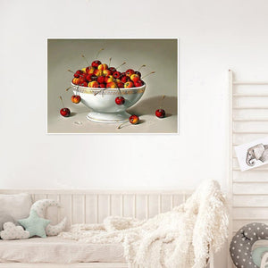 Nature morte livig chambre - diamant rond complet - 40x30cm