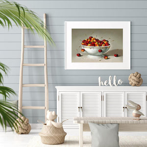Nature morte livig chambre - diamant rond complet - 40x30cm