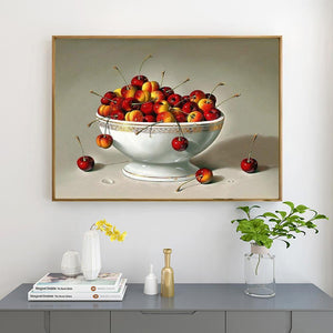Nature morte livig chambre - diamant rond complet - 40x30cm