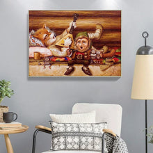 Charger l&#39;image dans la galerie, Dessin animé - diamant rond complet - 40x30cm
