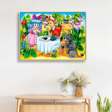 Charger l&#39;image dans la galerie, Dessin animé - diamant rond complet - 40x30cm
