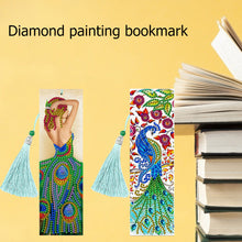 Charger l&#39;image dans la galerie, 2pcs paon-DIY Diamond Painting signet

