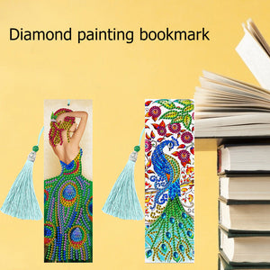 2pcs paon-DIY Diamond Painting signet
