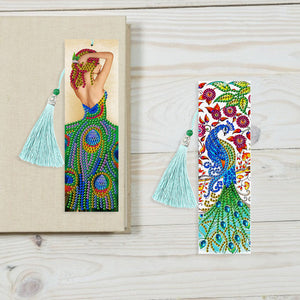 2pcs paon-DIY Diamond Painting signet
